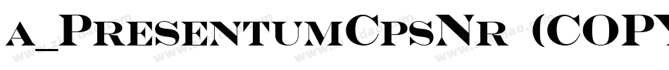 a_PresentumCpsNr (COPY 1)字体转换